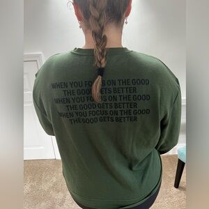 MOTIVATIONAL SWEATER XL